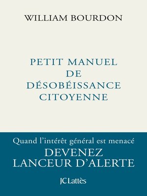 cover image of Petit manuel de désobéissance citoyenne